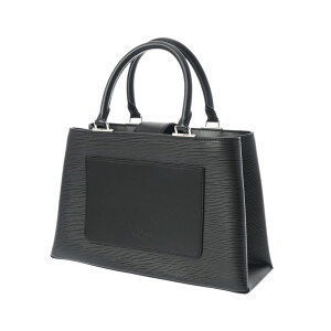 Louis Vuitton Handbag Leather Kleber Bag Black Noir Epi